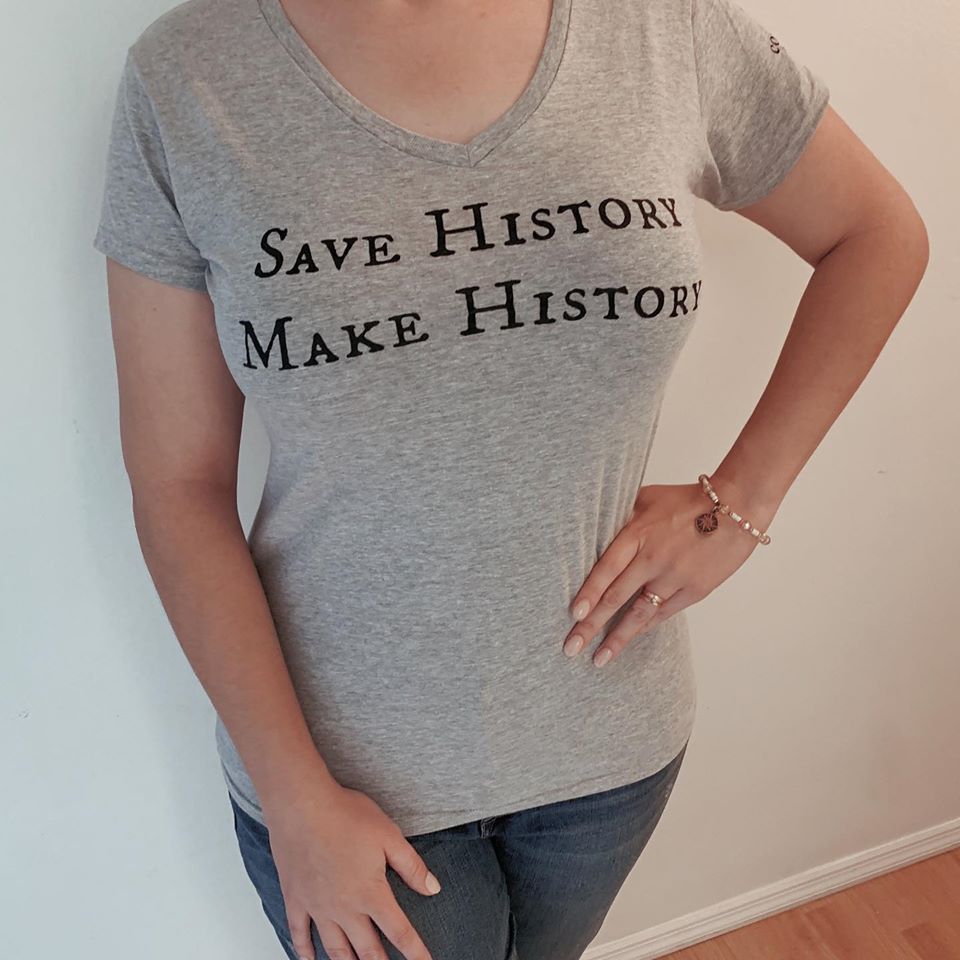 Save History. Make History. Women's T-Shirt